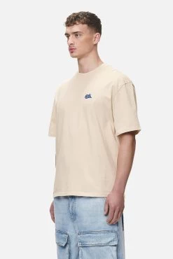 Narson Oversized Tee Washed Desert Sand -Pegador® PGDR NEVER TOO LATE ECOMMERCE MALE DAY 1208