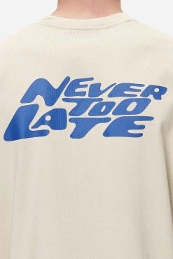 Narson Oversized Tee Washed Desert Sand -Pegador® PGDR NEVER TOO LATE ECOMMERCE MALE DAY 1219