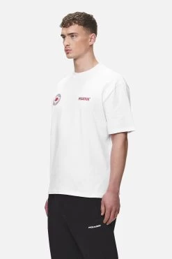 Gordan Oversized Tee White -Pegador® PGDR NEVER TOO LATE ECOMMERCE MALE DAY 1267