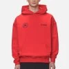Gordan Oversized Hoodie Washed Red -Pegador® PGDR NEVER TOO LATE ECOMMERCE MALE DAY 1288