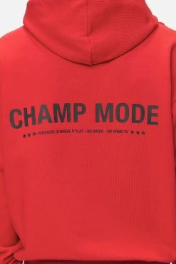 Gordan Oversized Hoodie Washed Red -Pegador® PGDR NEVER TOO LATE ECOMMERCE MALE DAY 1301