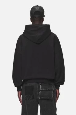 Danico Boxy Hoodie Washed Black -Pegador® PGDR NEVER TOO LATE ECOMMERCE MALE DAY 1313