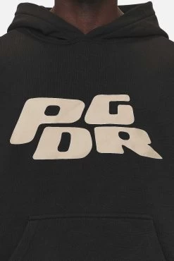 Danico Boxy Hoodie Washed Black -Pegador® PGDR NEVER TOO LATE ECOMMERCE MALE DAY 1314