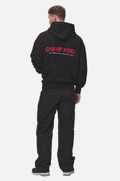 Gordan Oversized Hoodie Washed Black -Pegador® PGDR NEVER TOO LATE ECOMMERCE MALE DAY 1327