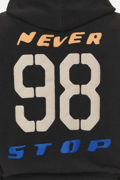 Corey Terry Boxy Sweat Jacket Washed Black -Pegador® PGDR NEVER TOO LATE ECOMMERCE MALE DAY 138