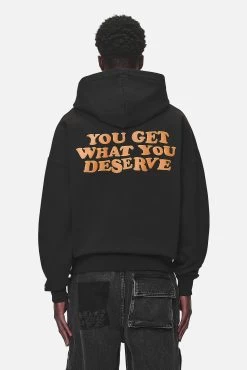 Astor Boxy Sweat Jacket Washed Black