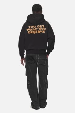 Astor Boxy Sweat Jacket Washed Black -Pegador® PGDR NEVER TOO LATE ECOMMERCE MALE DAY 1449