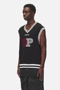 Marcy Oversized Sweat Vest Washed Black -Pegador® PGDR NEVER TOO LATE ECOMMERCE MALE DAY 1461