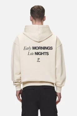 Baldock Oversized Hoodie Washed Desert Sand