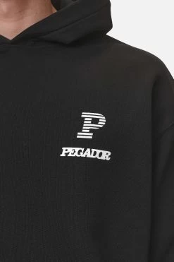 Baldock Oversized Hoodie Washed Black -Pegador® PGDR NEVER TOO LATE ECOMMERCE MALE DAY 1601