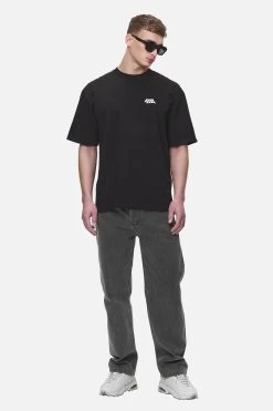 Narson Oversized Tee Washed Black -Pegador® PGDR NEVER TOO LATE ECOMMERCE MALE DAY 2116