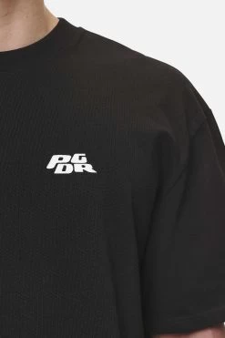 Narson Oversized Tee Washed Black -Pegador® PGDR NEVER TOO LATE ECOMMERCE MALE DAY 2124
