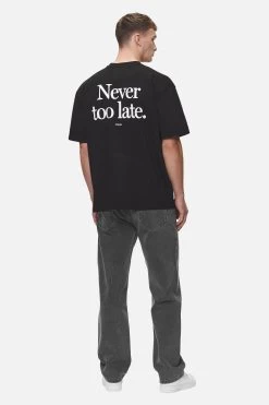 Bass Oversized Tee Washed Black -Pegador® PGDR NEVER TOO LATE ECOMMERCE MALE DAY 2146