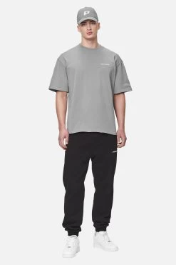 Logo Oversized Tee Washed Cool Grey White Gum -Pegador® PGDR NEVER TOO LATE ECOMMERCE MALE DAY 2219
