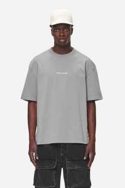 Colne Logo Oversized Tee Washed Cool Grey Desert Sand -Pegador® PGDR NEVER TOO LATE ECOMMERCE MALE DAY 2275