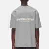 Colne Logo Oversized Tee Washed Cool Grey Desert Sand -Pegador® PGDR NEVER TOO LATE ECOMMERCE MALE DAY 2278