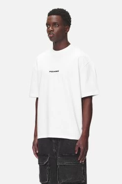 Colne Logo Oversized Tee White -Pegador® PGDR NEVER TOO LATE ECOMMERCE MALE DAY 2304