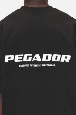 Colne Logo Oversized Tee Washed Black -Pegador® PGDR NEVER TOO LATE ECOMMERCE MALE DAY 2389