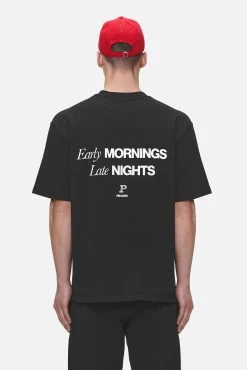 Baldock Oversized Tee Washed Black