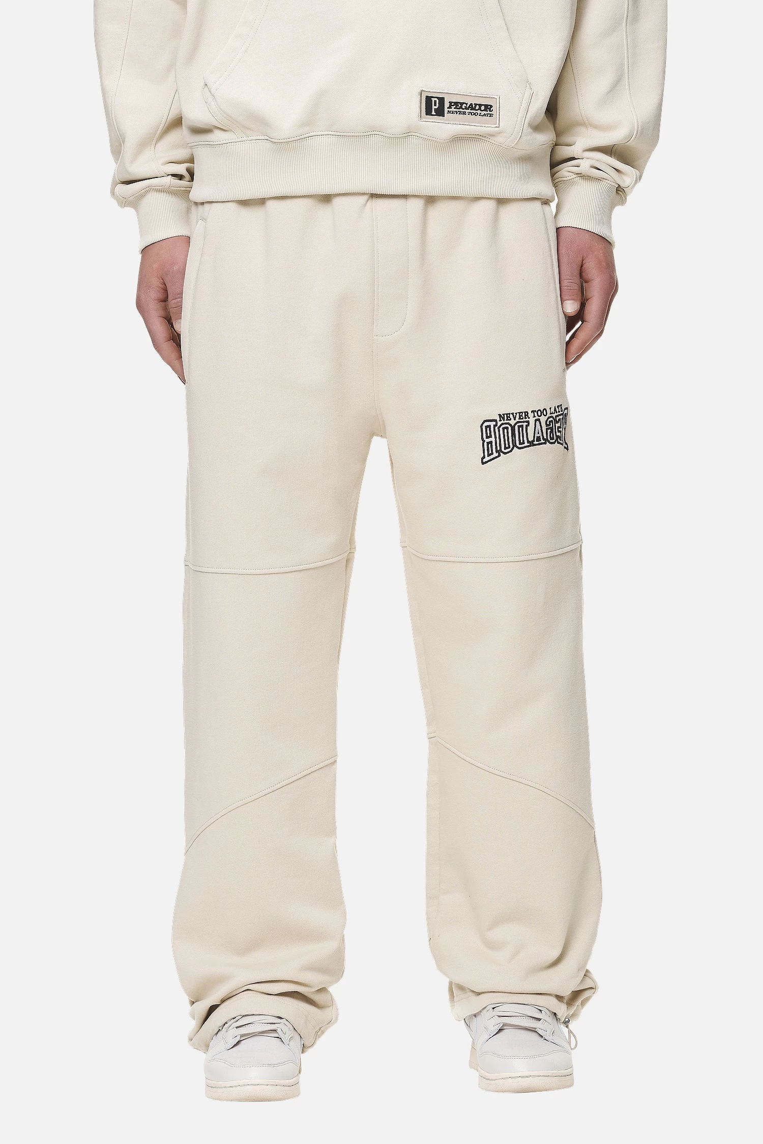 Beech Baggy Sweat Pants Washed Desert Sand 3 Beech Baggy Sweat Pants Washed Desert Sand