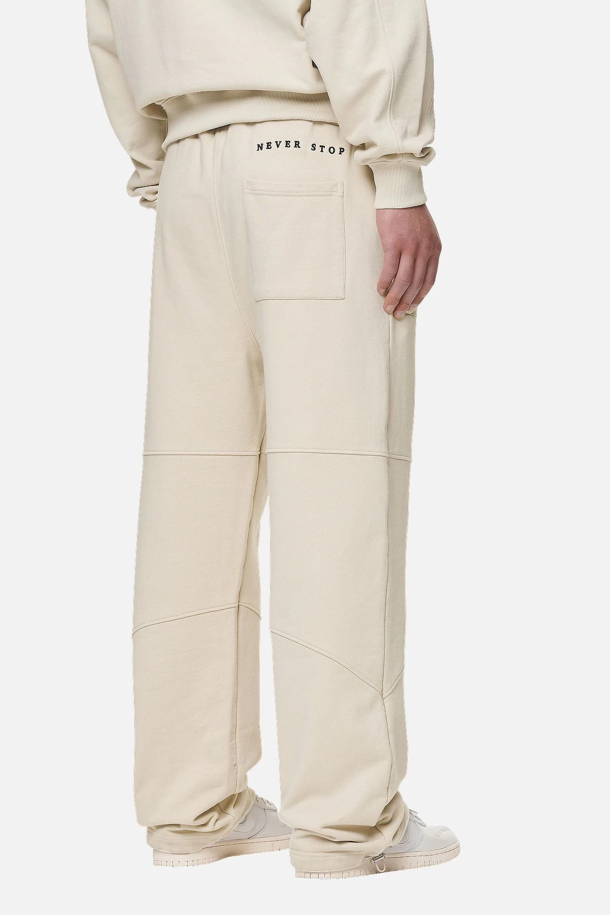 Beech Baggy Sweat Pants Washed Desert Sand 6 Beech Baggy Sweat Pants Washed Desert Sand - Image 4