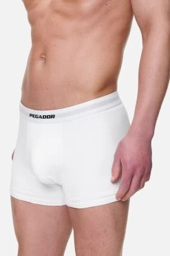 Camino Boxershorts Single Logo 3 Pack White White -Pegador® PGDR NEVER TOO LATE ECOMMERCE MALE UNDERWEAR30