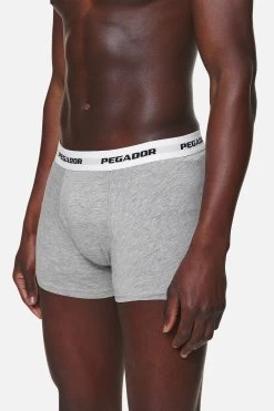 Ango Boxershorts 3 Pack Grey Melange White -Pegador® PGDR NEVER TOO LATE ECOMMERCE MALE UNDERWEAR44