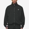 Stow Boxy Track Jacket Black Bubblegum -Pegador® PGDR Next Wave E COMMERCE MENS DAY 146791