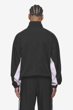 Stow Boxy Track Jacket Black Bubblegum -Pegador® PGDR Next Wave E COMMERCE MENS DAY 146804