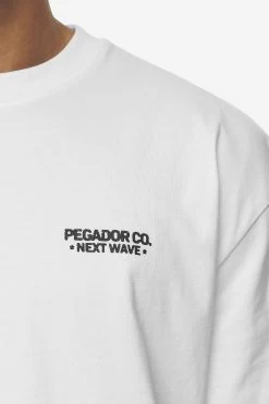Fallon Oversized Tee White -Pegador® PGDR Next Wave E COMMERCE MENS DAY 146930