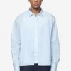 Raton Oversized Longsleeve Shirt Baby Blue White -Pegador® PGDR Next Wave E COMMERCE MENS DAY 146979