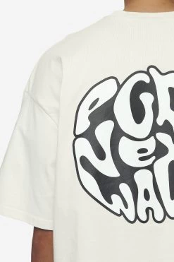 Hussey Boxy Tee Washed Salty Cream -Pegador® PGDR Next Wave E COMMERCE MENS DAY 147153