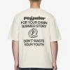 Harlan Oversized Tee Washed Salty Cream -Pegador® PGDR Next Wave E COMMERCE MENS DAY 147205 552b2535 9ea6 4348 b354 6564a2bdf442