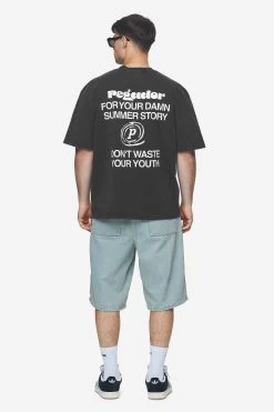 Harlan Oversized Tee Vintage Black -Pegador® PGDR Next Wave E COMMERCE MENS DAY 147272