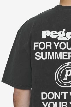 Harlan Oversized Tee Vintage Black -Pegador® PGDR Next Wave E COMMERCE MENS DAY 147275