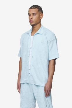 Libco Structured Knit Shirt Baby Blue -Pegador® PGDR Next Wave E COMMERCE MENS DAY 147345