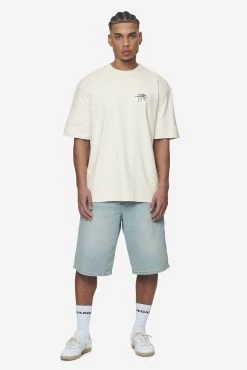 Goret Oversized Tee Washed Salty Cream -Pegador® PGDR Next Wave E COMMERCE MENS DAY 147419