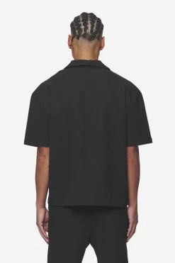 Troy Plissee Summer Shirt Black -Pegador® PGDR Next Wave E COMMERCE MENS DAY 147591