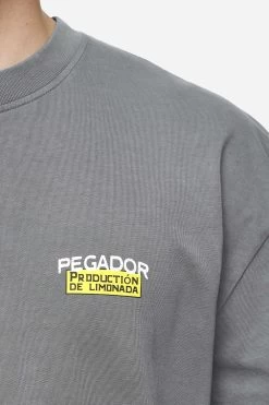 Kort Oversized Tee Vintage Grey -Pegador® PGDR Next Wave E COMMERCE MENS DAY 147618
