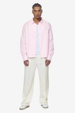 Raton Oversized Longsleeve Shirt Bubblegum White -Pegador® PGDR Next Wave E COMMERCE MENS DAY 147637