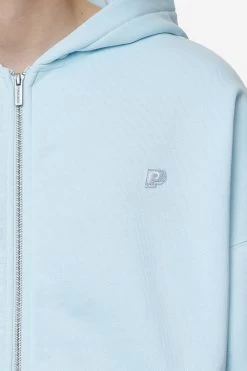 Leono Boxy Sweat Jacket Washed Baby Blue Baby Blue -Pegador® PGDR Next Wave E COMMERCE MENS DAY 248053