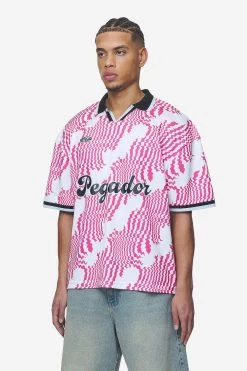 Worden Boxy Trikot White Pink -Pegador® PGDR Next Wave E COMMERCE MENS DAY 248144