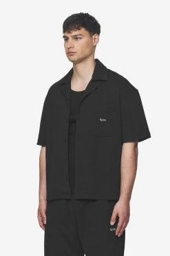 Wyton Structured Summer Shirt Black -Pegador® PGDR Next Wave E COMMERCE MENS DAY 248241
