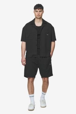 Wyton Structured Summer Shirt Black -Pegador® PGDR Next Wave E COMMERCE MENS DAY 248244 0463eb3c 850c 4d8d 9a1a 75a1936d505f