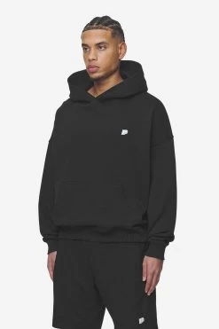 Leono Boxy Hoodie Washed Black Baby Blue -Pegador® PGDR Next Wave E COMMERCE MENS DAY 248426