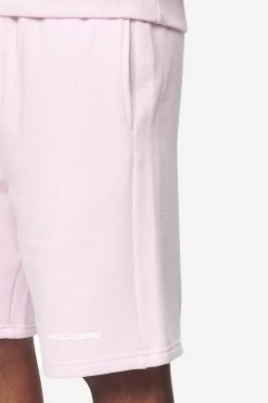 Logo Heavy Sweat Shorts Washed Bubblegum White Gum -Pegador® PGDR Next Wave E COMMERCE MENS DAY 248505
