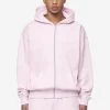 Logo Oversized Sweat Jacket Washed Bubblegum White Gum 2 Logo Oversized Sweat Jacket Washed Bubblegum White Gum -Pegador® PGDR Next Wave E COMMERCE MENS DAY 248510