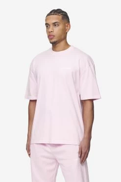 Logo Oversized Tee Washed Bubblegum White Gum -Pegador® PGDR Next Wave E COMMERCE MENS DAY 248557