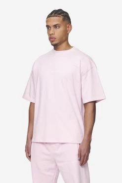 Logo Boxy Tee Washed Bubblegum White Gum -Pegador® PGDR Next Wave E COMMERCE MENS DAY 248596