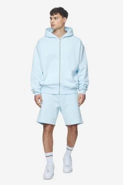 Logo Oversized Sweat Jacket Washed Baby Blue White Gum -Pegador® PGDR Next Wave E COMMERCE MENS DAY 248652
